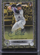 2022 Topps Gilded Collection #GEA-CW Colton Welker Black Etch Auto #/99 RC
