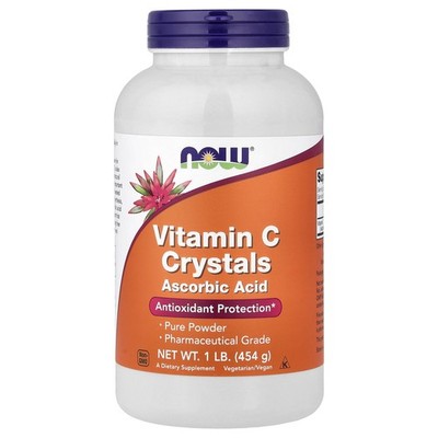 Vitamin C Crystals, 1 lb (454 g)