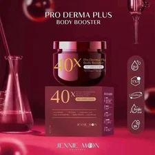1 Pc 40× Pro Derma Plus Body Booster Jennie Moon Brightening & Repair Cream