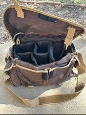Domke Canvas Ballistic Camera Shoulder Bag, Classic Tan Sand