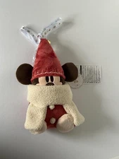 2025 Tokyo Disney Merry Lil RingRing Mickey Christmas Plush Zip Shoulder Bag