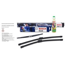 BOSCH AEROTWIN SCHEIBENWISCHER +HECKWISCHER +SCHEIBEN-REINIGER FÜR MAZDA