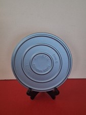 Vintage Scherer super 8 or dual 8 400 Ft 7" metal film reel and storage can