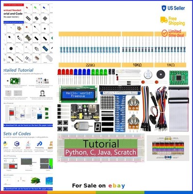 Super Starter Kit for Raspberry Pi 5 4 B 3 B+ 400 Zero 2 W 682-Page Tutorial 88