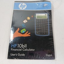 HP 10bll Financial Calculator Quick Start Gui...