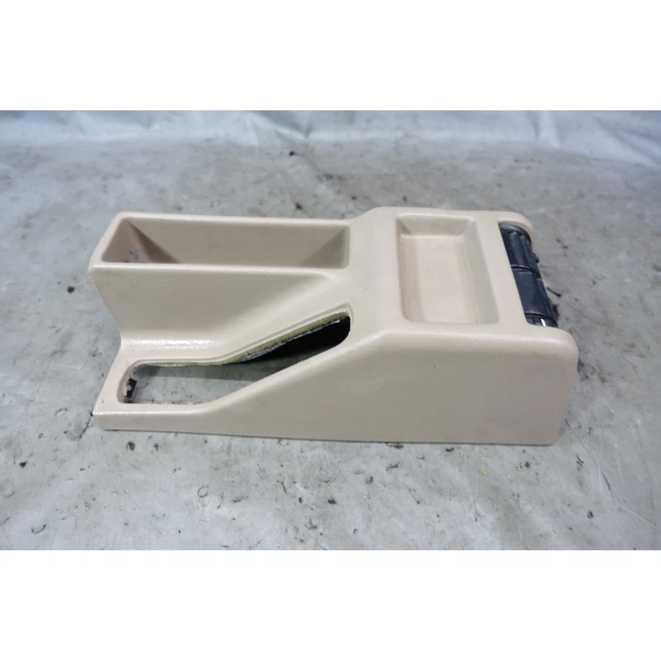 BMW E34 1991-1995 serie 5 consola central delantera pergamino beige OEM Foto 2 de 4