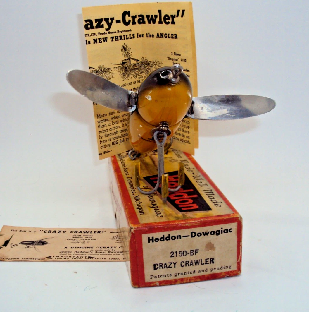 Heddon Crazy Crawler Box for sale | eBay