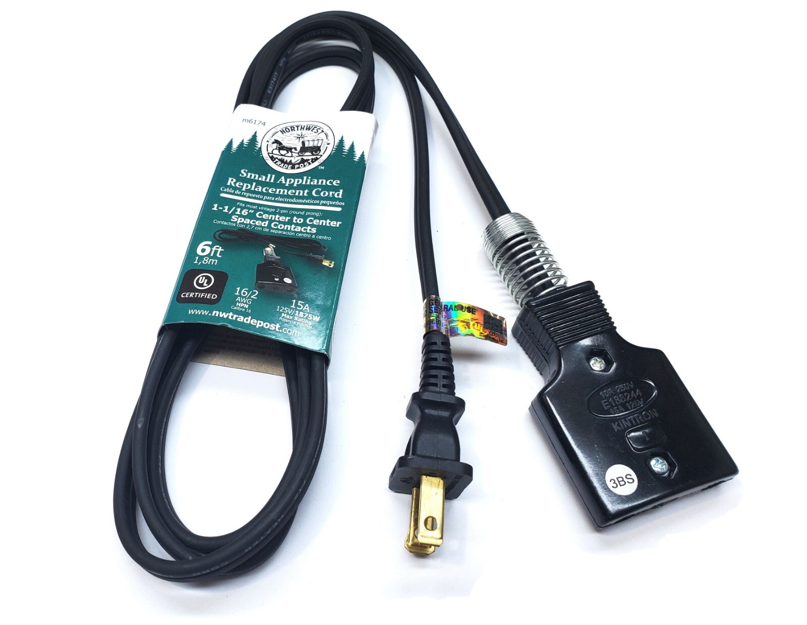 Power Cord for Vtg Westinghouse Cook-N-Fryer Model FF-531 Sl