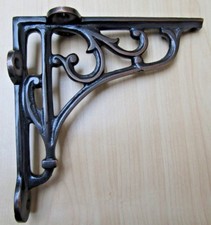 1 X Vintage Classic Old Victorian Scroll Shelf Brackets Bracket Cast Iron