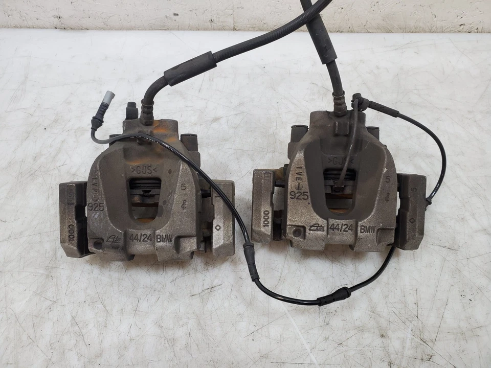 ✅ Juego de pinzas de freno delanteras traseras 11-15 OEM BMW F01 F02 Alpina B7 B7L 760Li Foto 3 de 4