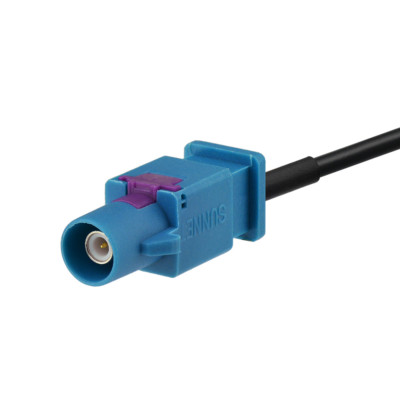 DUAL TWIN FAKRA to DIN adattatore aereo antenna per F7J9 EUR 6,97 - IT