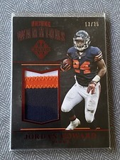 2017 Panini Majestic Unsung Warriors Materials /25 Jordan Howard #UW-4