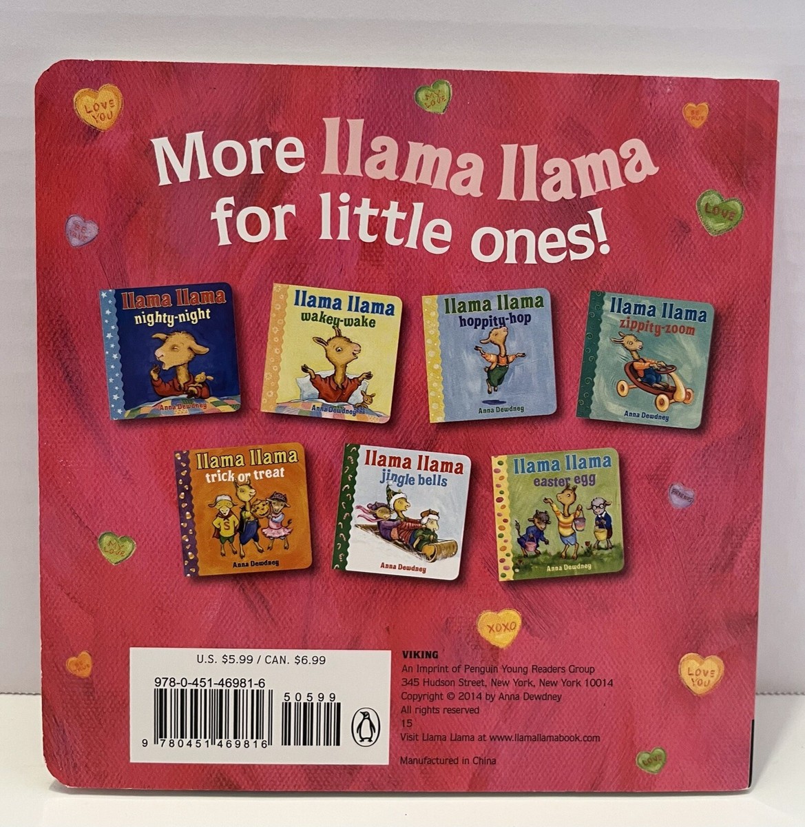 Lot of 5 Llama Llama board books by Anna Dewdney **VERY GOOD ~ FREE SHIP Lot of 5 Llama Llama board books by Anna Dewdney **VERY GOOD ~ FREE SHIP