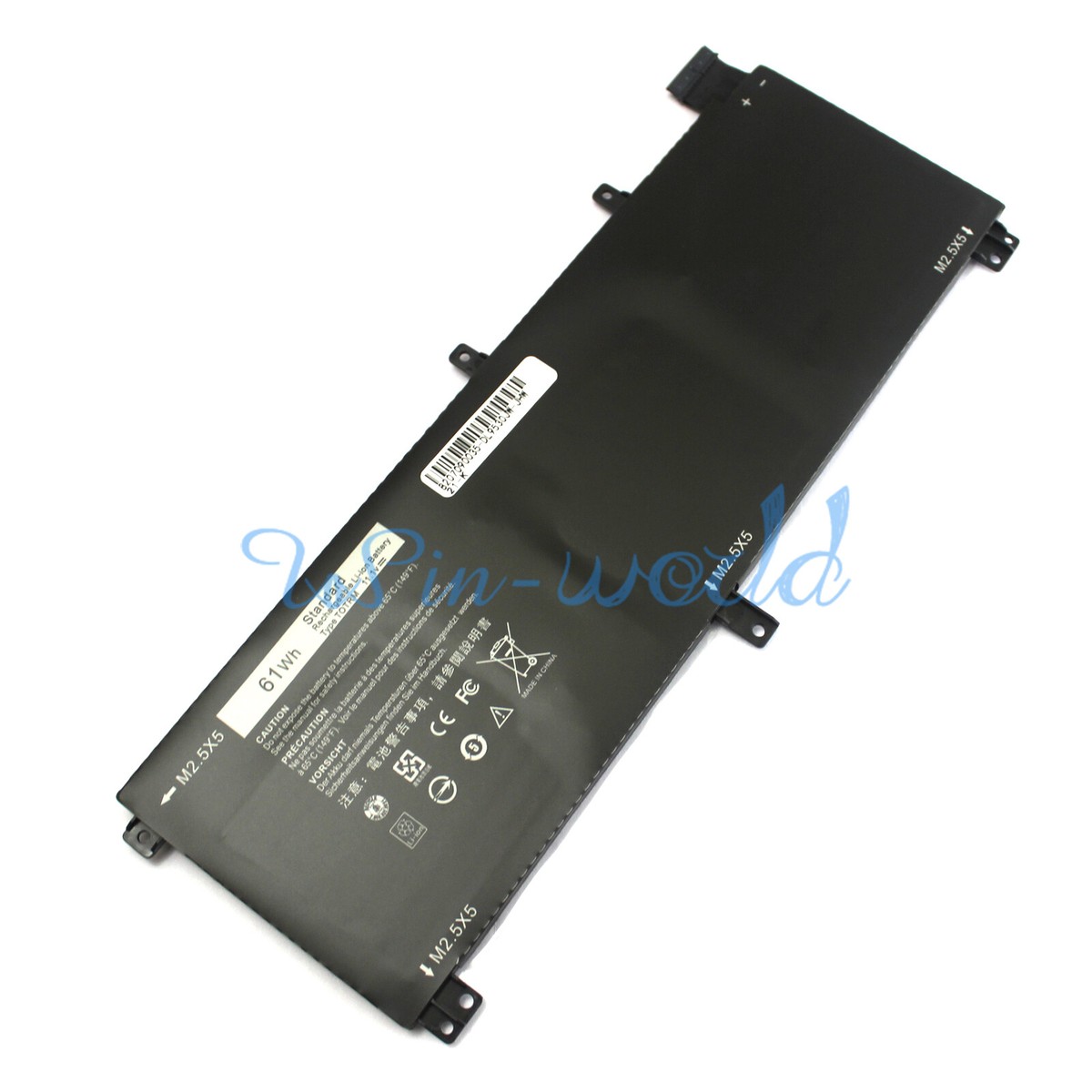 BATTERIA ORIGINALE DELL 0H76MY 245RR 7D1WJ H76MV Dell XPS 9530