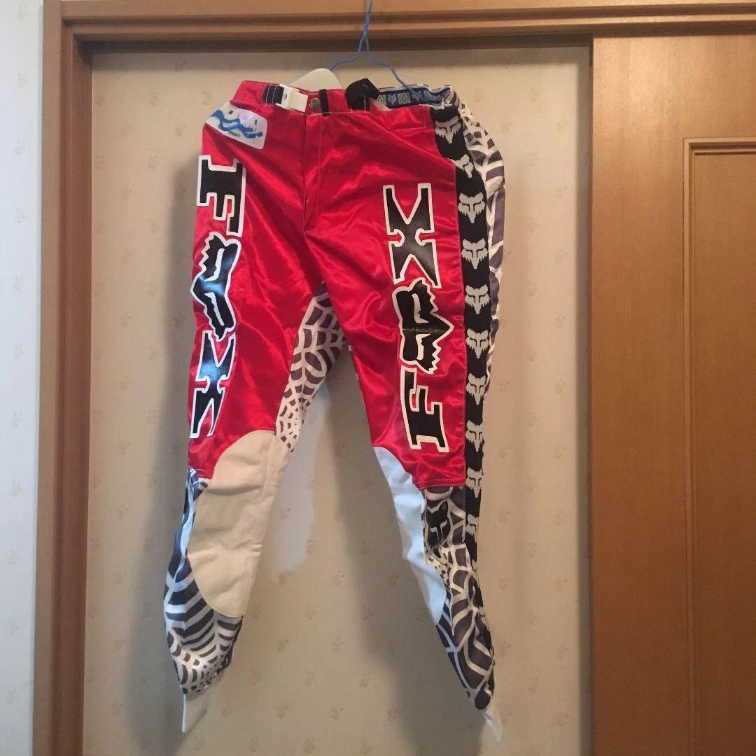 Pantalon de course moto cross vintage Garage Français