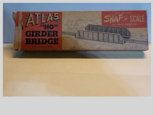 HO Scale Vintage Atlas Girder Bridge With The Org. Box