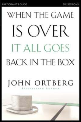When the Game Is Over, It All Goes Back in the Box Bible Study Participant's