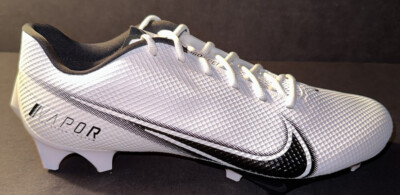 Nike Vapor Edge Pro 360 White/Black Football Cleat Men Size  display picture 2