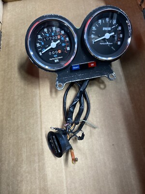 Harley-Davidson FXR Sportster Instrument Cluster Speedo