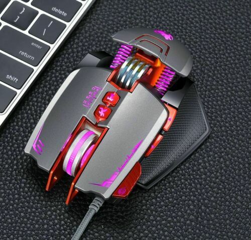 3200DPI Gaming Mouse Wired Programmable USB Computer Mice RGB Gamer PC 8 Button - 第 8/10 張圖片
