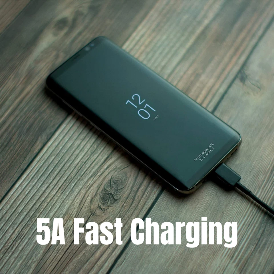 Cable USB-C Tipo-C Cargador Rápido PD para Android Samsung Galaxy Cable de Carga Foto 4 de 4