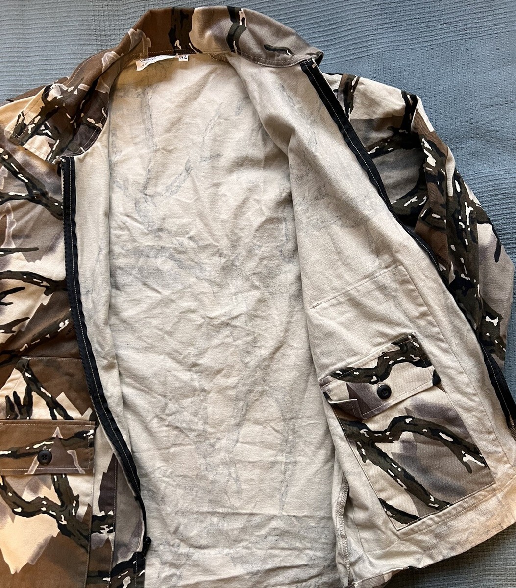 VTG Predator Camouflage Zip Up Jacket Size XL UNWORN/NWOT