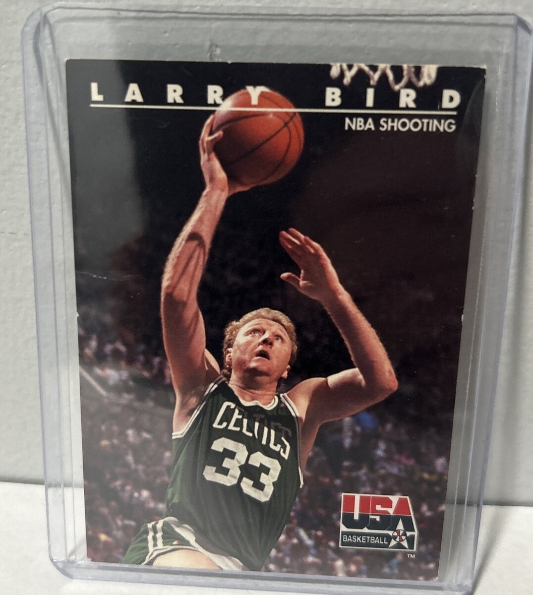 1992 SkyBox USA Celtics Basketball Card #17 Larry Bird CELTICS/NBA