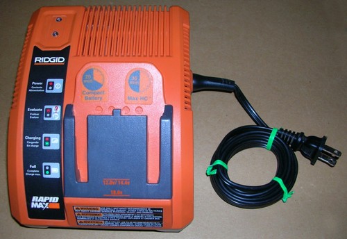 RIDGID RAPID MAX NiCad BATTERY CHARGER 