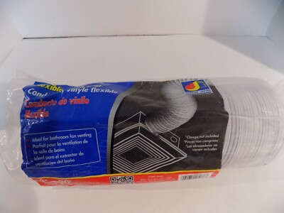 Flex White Vinyl Duct Dundas Jafine 4