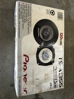 Extremely Rare Vintage PIONEER TS-A1355  2-way 13cm Speaker Perfect Con Nvr Used