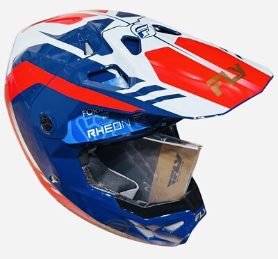 FLY RACING 73-0037L FORMULA CP KRYPTON HELMET RED/WHITE/NAVY LG