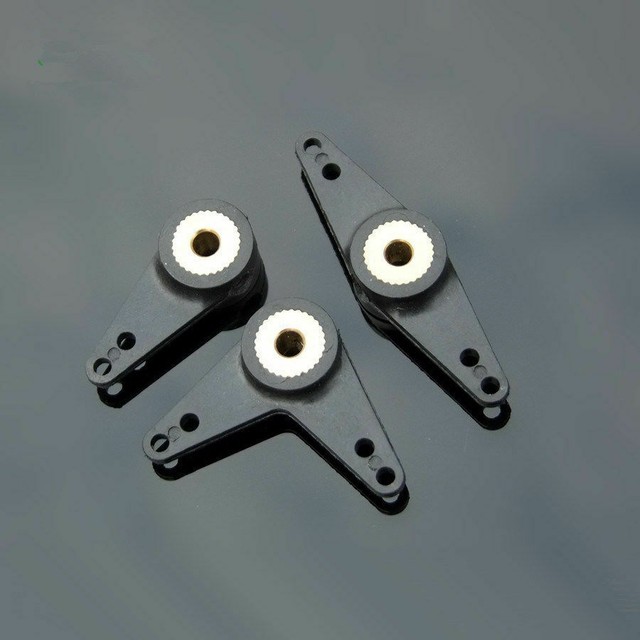 1pc plastic servo horn 3mm Or 4mm for Futaba servo Rc Boat Car fixed