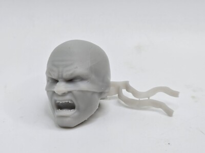 3d Printed FISTS OF IRON Head 1:10 7'' LEGENDS COMIC MULTIVERSE