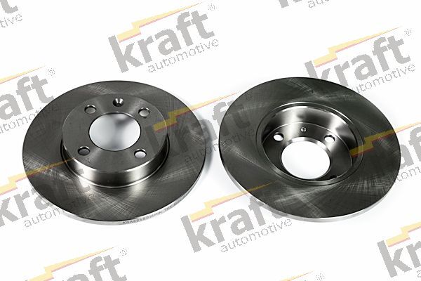 2X Kraft 6040010 Bremsscheibe FüR Audi Seat VW-image