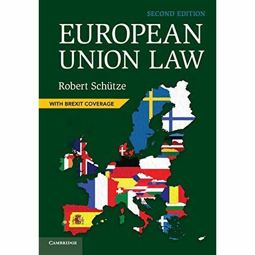 European Union Law 2e Robert Schütze Paperback Cambridge Universi… 9781108455206