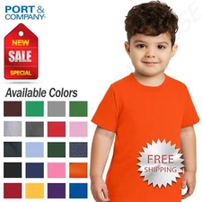 Port & Company Toddler Short Sleeve Fan Favorite Crew Neck T-Shirt PC450TD