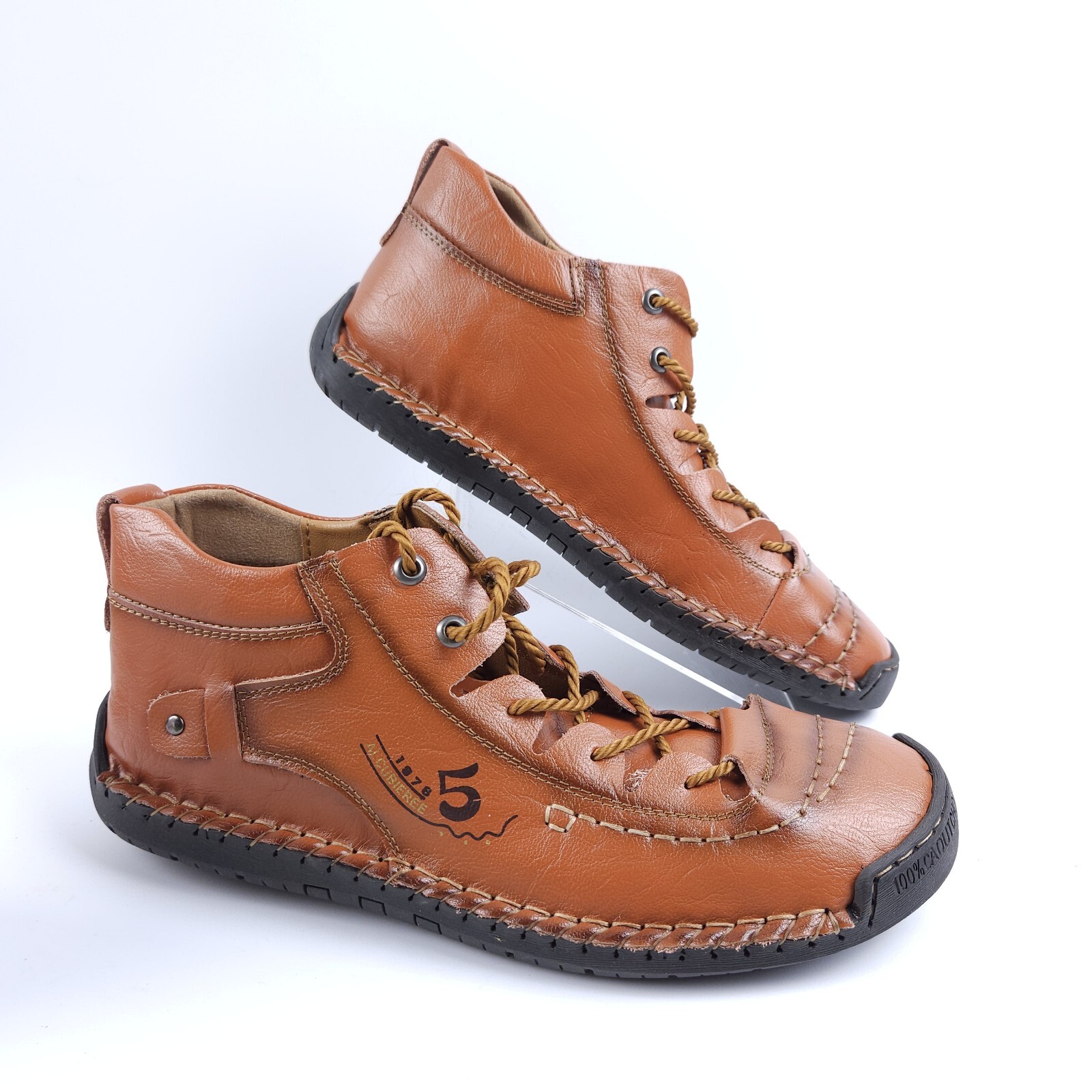 SAOLA Scarpe eleganti casual marroni Alcubieree da uomo taglia 12 5