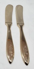 Dirigold Dirilyte Goldware Regal Flatware Silverware Butter Spreader Knife