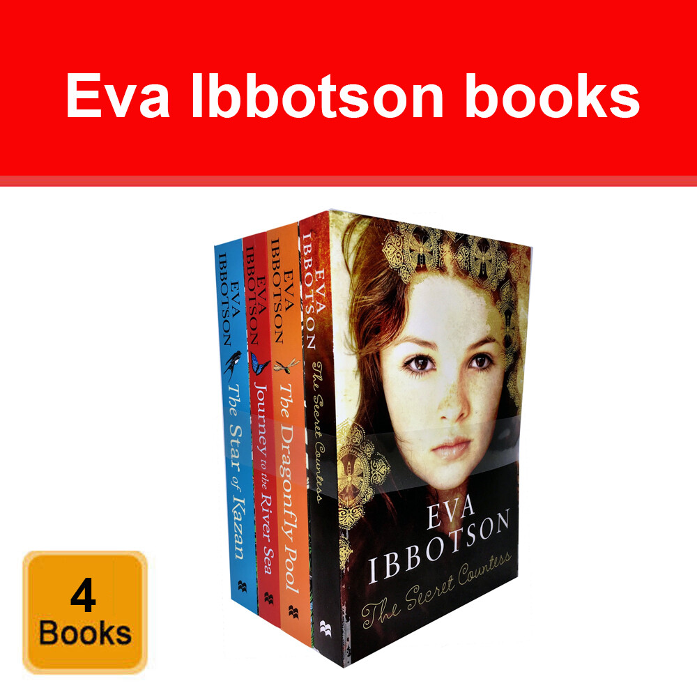 Eva Ibbotson 4 Books Set Pack Secret Countess, Star of Kazan, Dragonfly Pool NEW