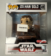 Funko POP Deluxe: Star Wars Jabba's Skiff - Figura Han Solo #620 (Leer más abajo)
