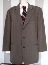 hugo boss SUIT JACKET BLAZER, 44 r WOOL BLEND