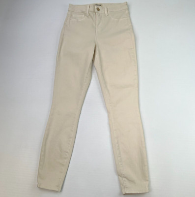 L'Agence Jean Women 24 Margot Skinny Mid Rise Zip 24x26.5 Denim USA Work Core Nw