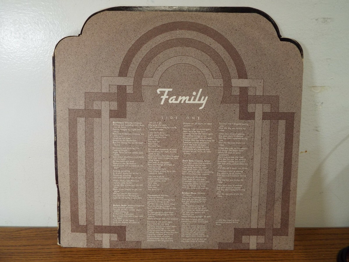 FAMILY BANDSTAND 1972 ROCK LP VINYL ALBUM | eBay
