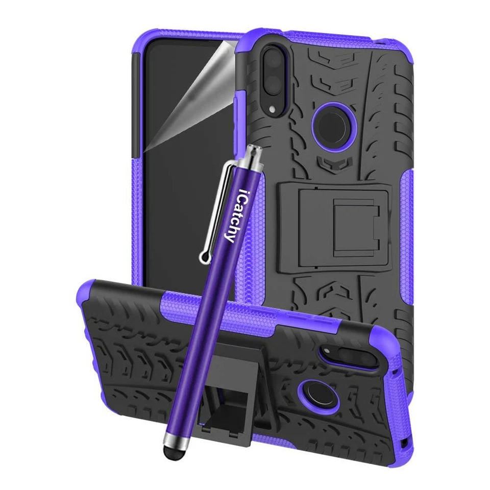 Case for Huawei Y6 Y7 2019 2018 Phone Hybrid Shockproof Heavy Duty Armor Cover - Image 3 of 4