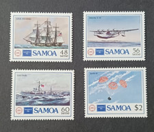 Stamps Samoa  1986,   Ameripex International Stamp Exhibition - Chicago