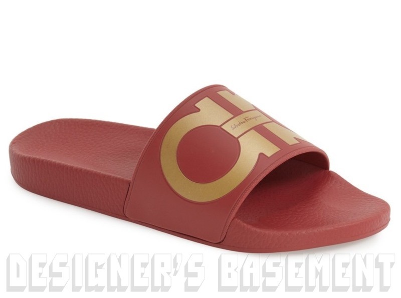 ferragamo slides red