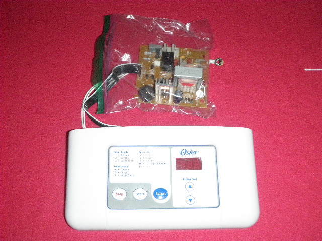Oster Sunbeam Bread Machine Control Panel 5814