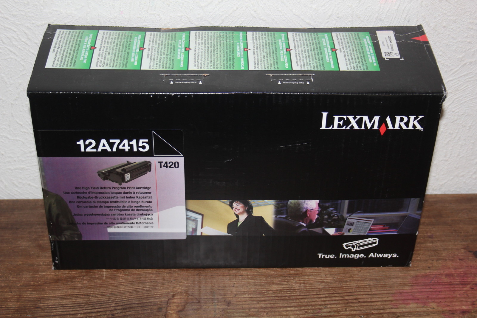 Toner noir Lexmark T420 idéal pour les impressions de bureau