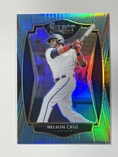 2021 Panini Select Nelson Cruz #172 Carolina Blue Prizm    SN35