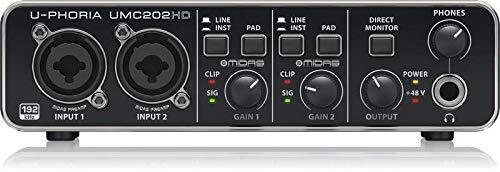Behringer U-PHORIA STUDIO PRO Complete Recording Bundle with High-Definition USB - Picture 2 of 3